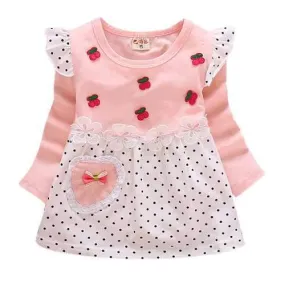 Baby Girls Casual Cotton Dresses