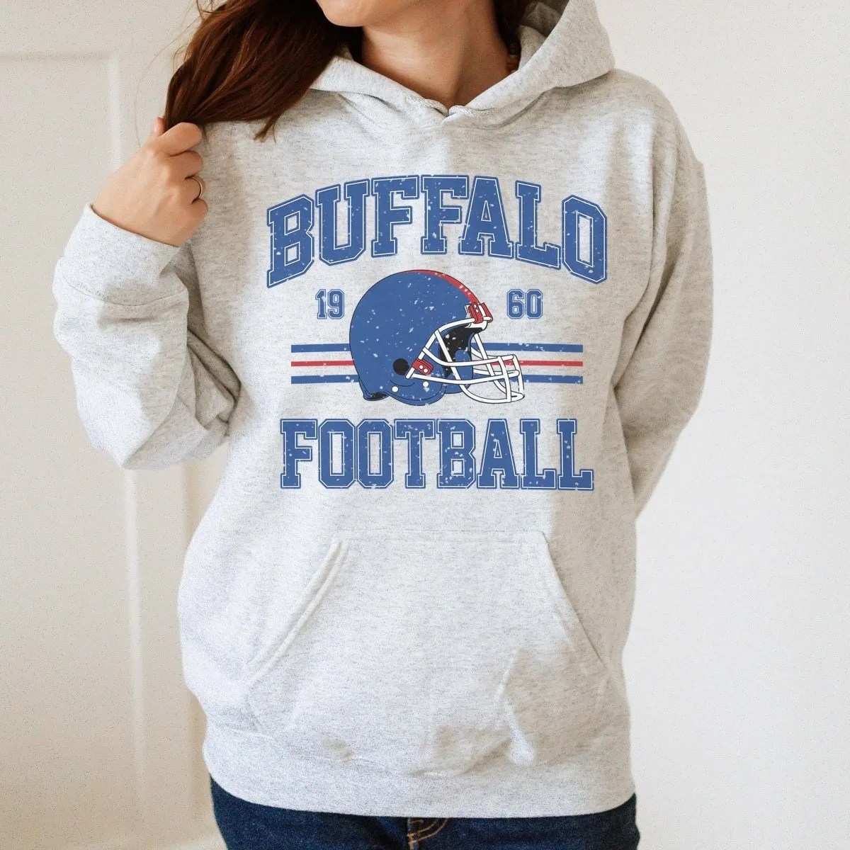 Buffalo Football Wholesale Graphic Hoodie - Fast Shipping