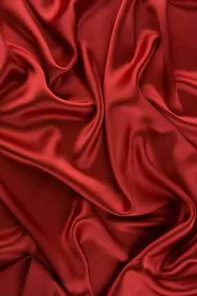 Chili Pepper Stretch Charmeuse Fabric