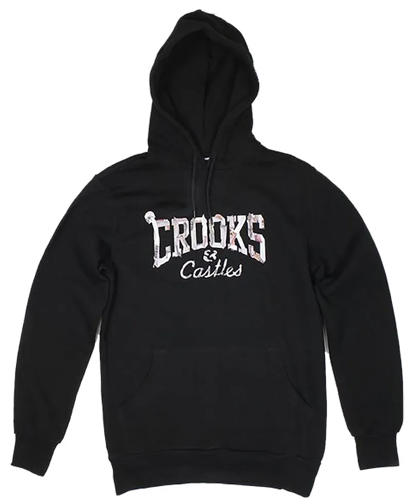 Crooks & Castles Shank Core Logo Hoodie Black