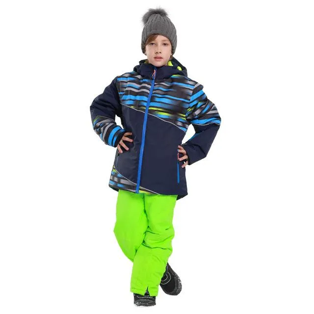 DETECTOR Outdoor Boys Ski Set - Kid's