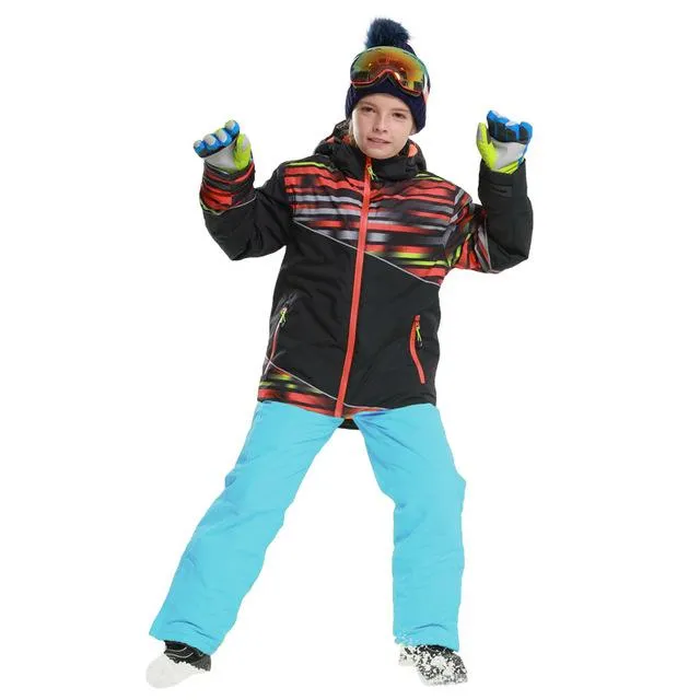 DETECTOR Outdoor Boys Ski Set - Kid's