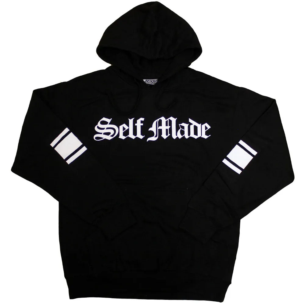 Famous Stars and Straps Self Made Pullover Hoodie Black