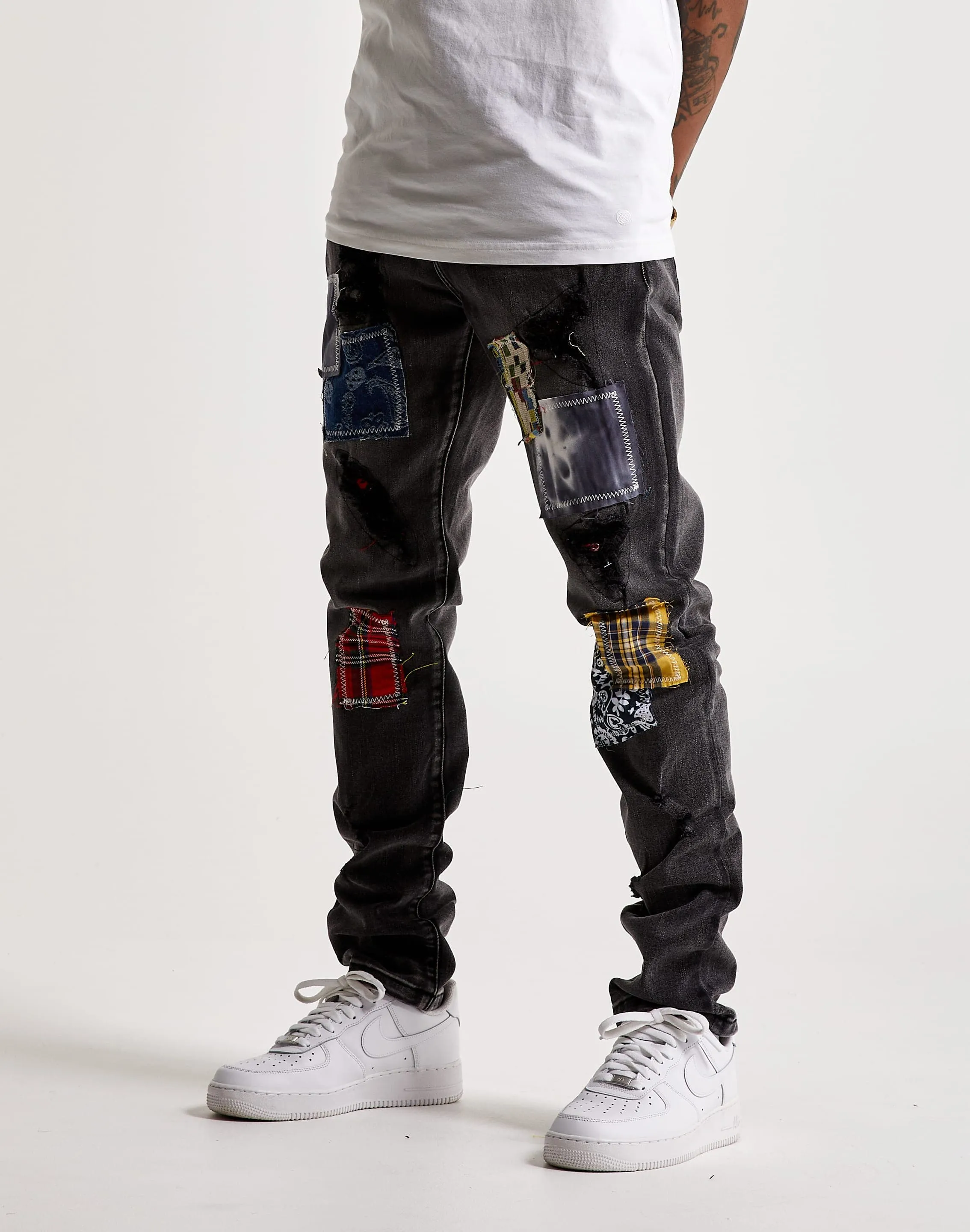 Kilogram Patchwork Jeans