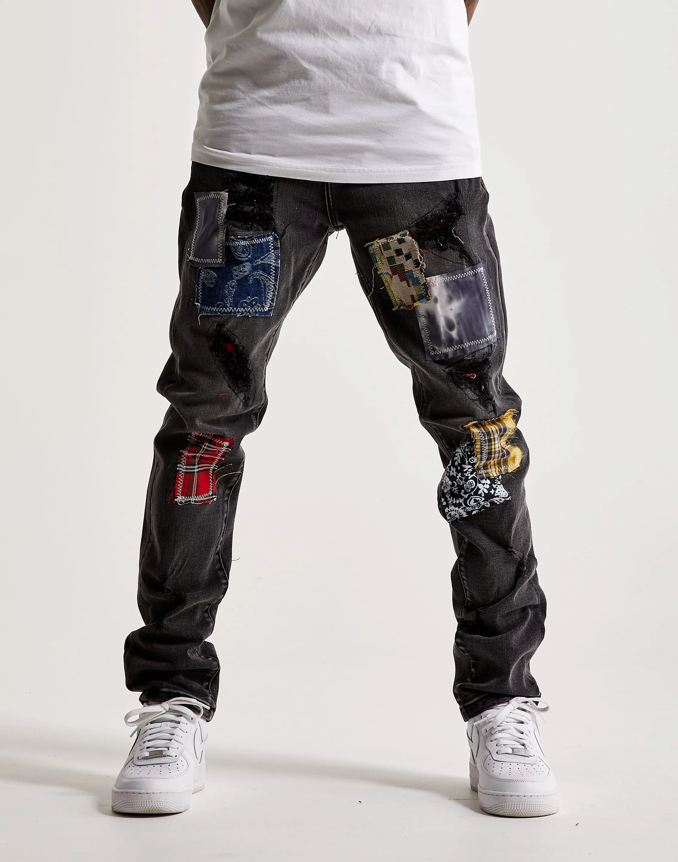 Kilogram Patchwork Jeans