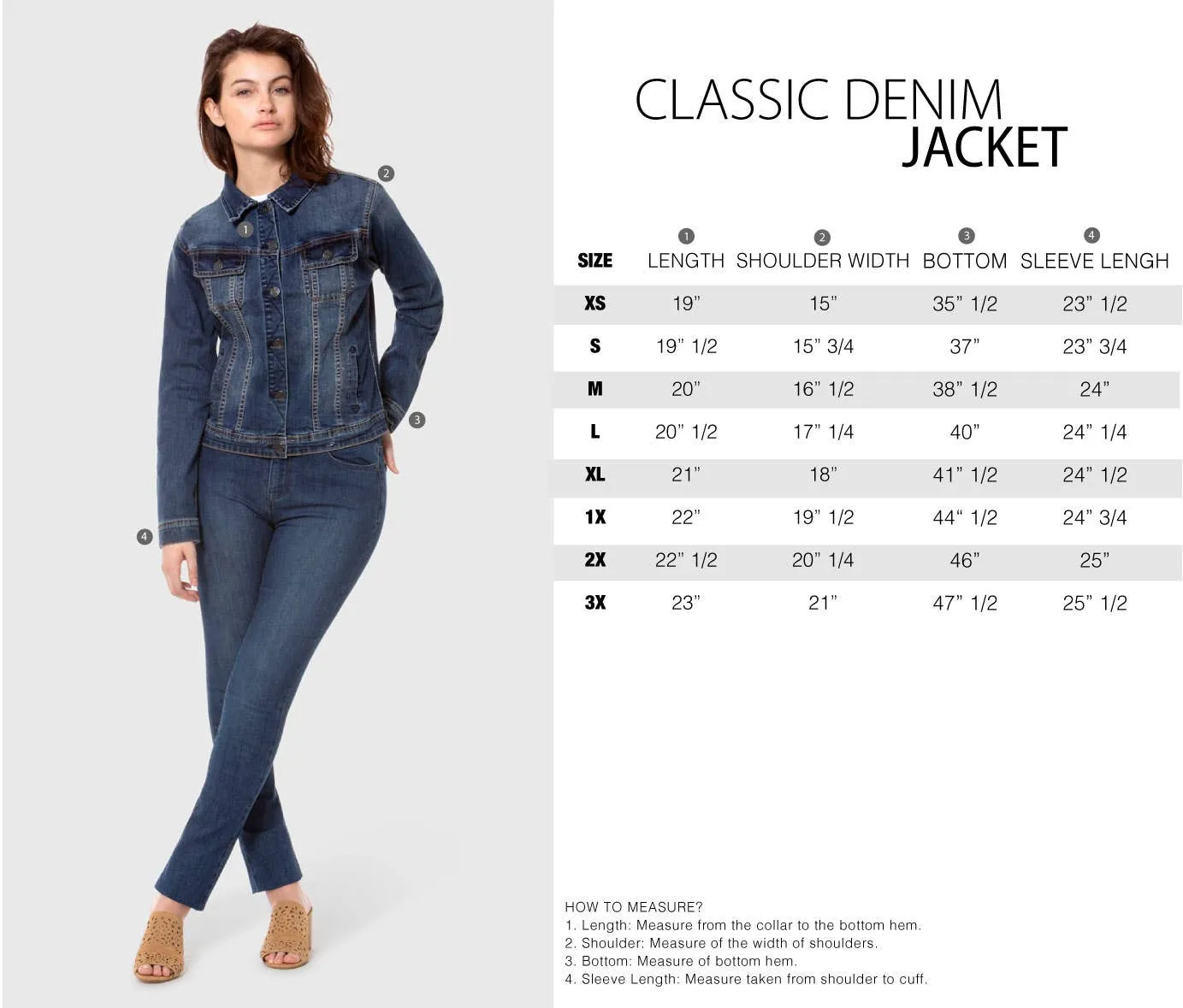 Lola Jeans - Classic Blue Gabriella Denim Jacket