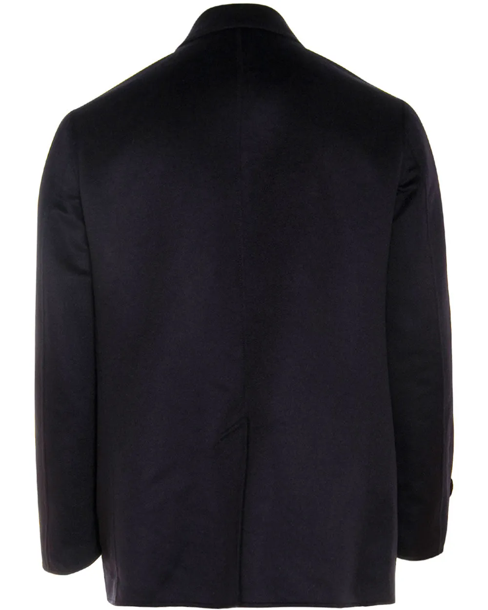 Navy Cashmere Field Jacket