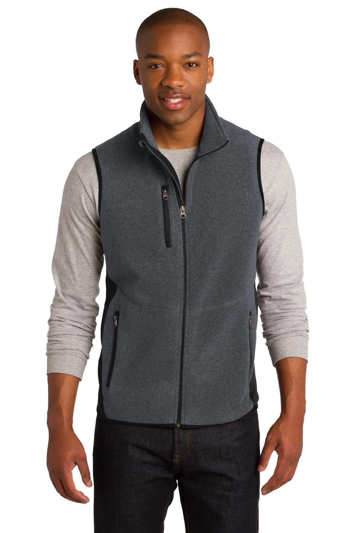 Port Authority R-Tek Pro Fleece Full-Zip Vest. F228