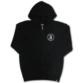 Rebel8 Animosity Zip Up Hoodie Black