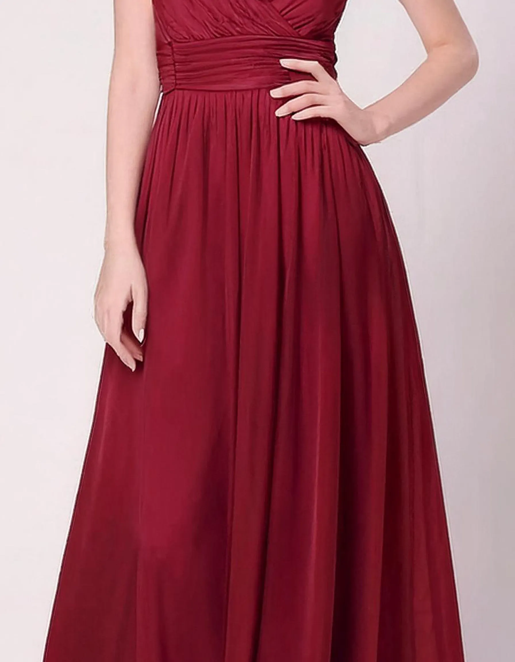 Scarlet Glamour Evening Gown