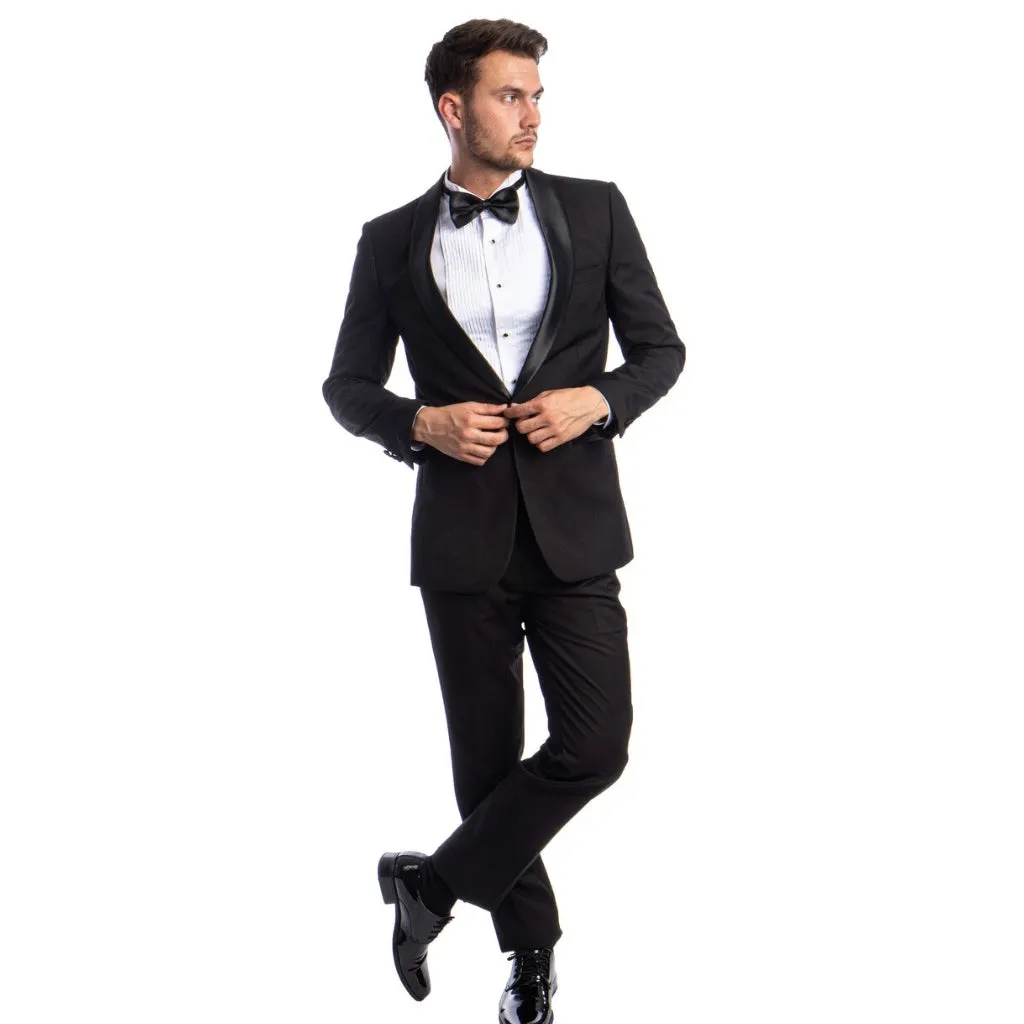 Slim Black Tuxedo