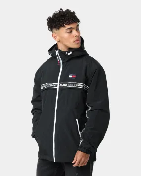 Tommy Jeans TJM Chicago Tape Windbreaker Black