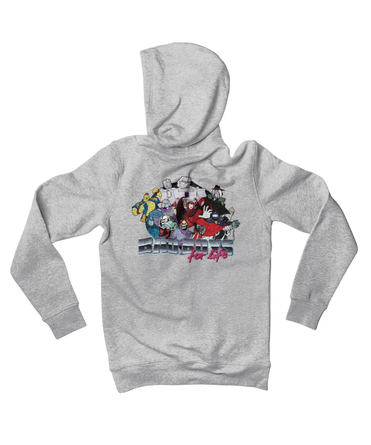 Top Notchy Bad Boys For Life Back Printed Hoodie