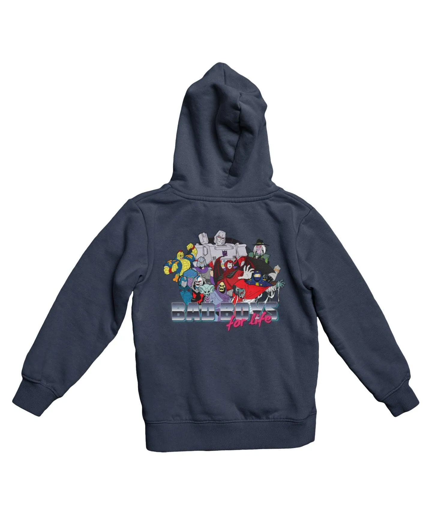 Top Notchy Bad Boys For Life Back Printed Hoodie