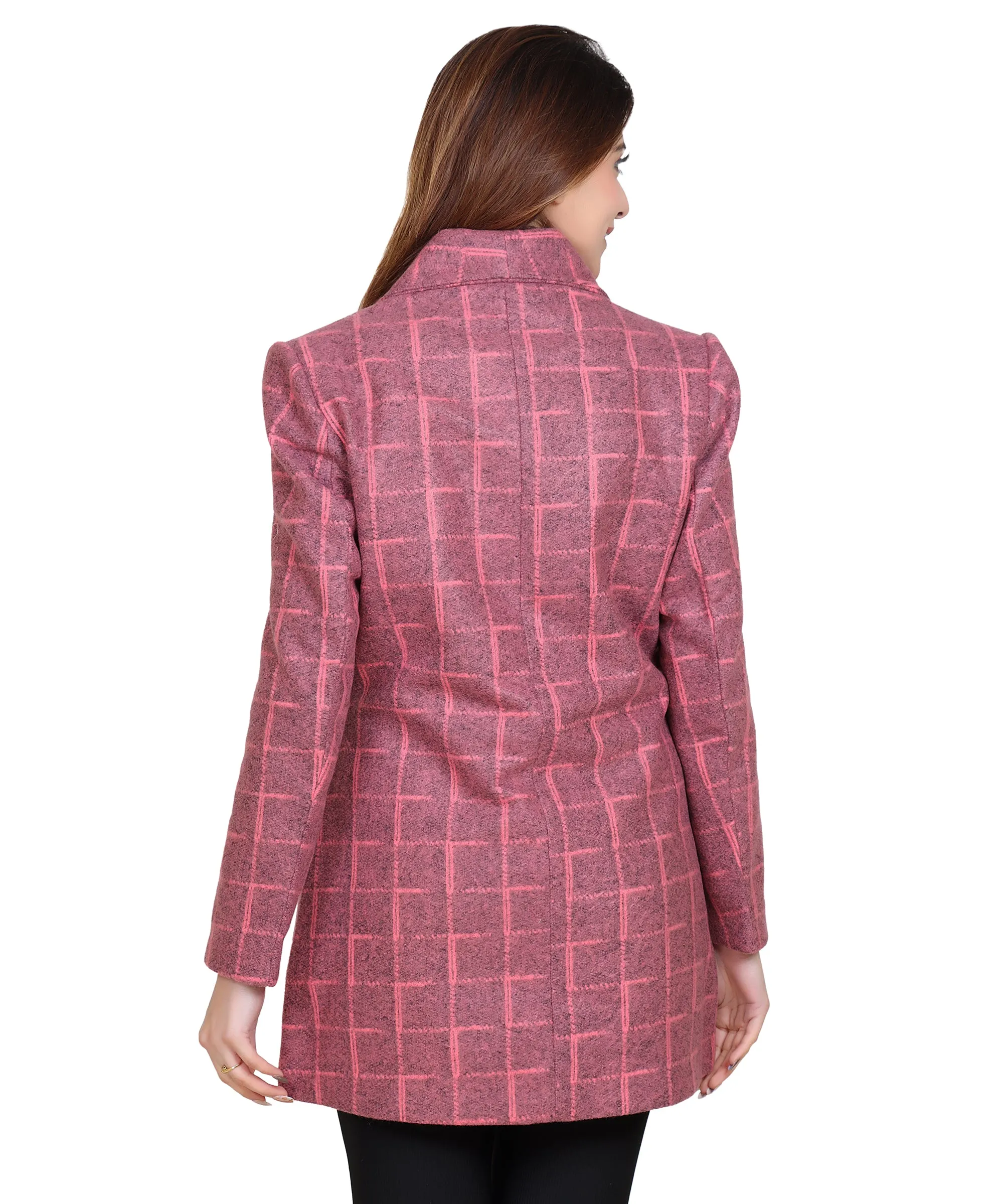 Women Formal Winter Wear Collared Neck Full Sleeve Blazer