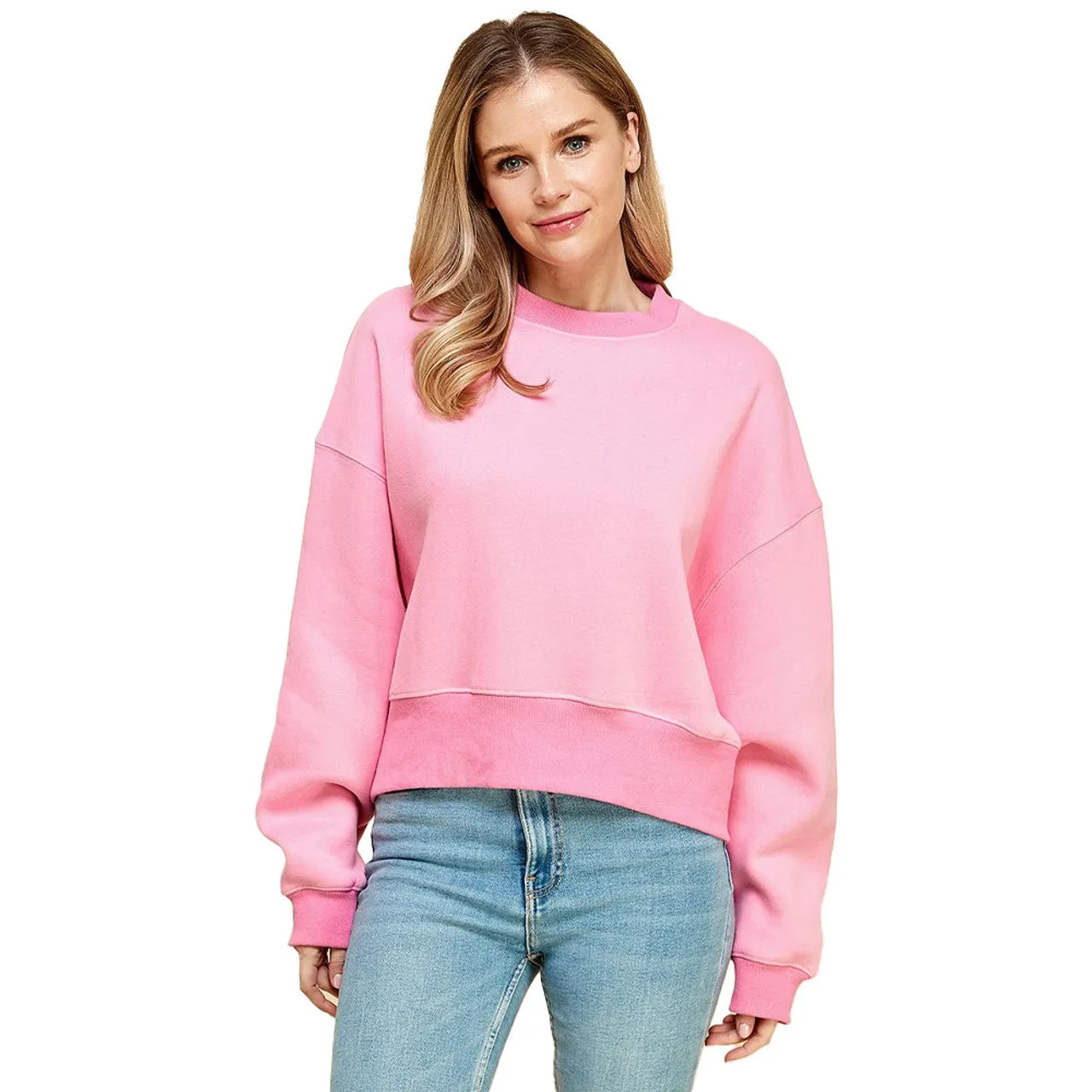 Women's Drop Shoulder Sweatshirt