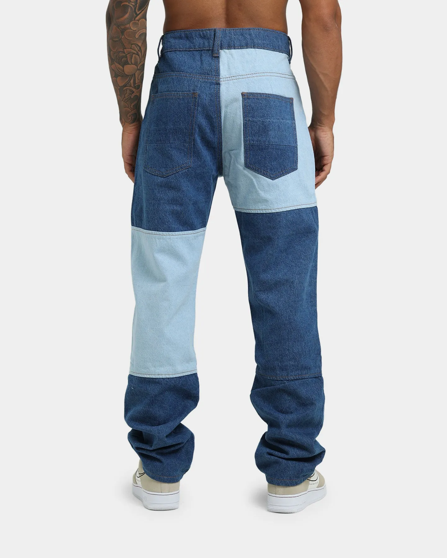 XXIII Rehan Patchwork Jeans Blue/Light Blue