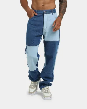 XXIII Rehan Patchwork Jeans Blue/Light Blue