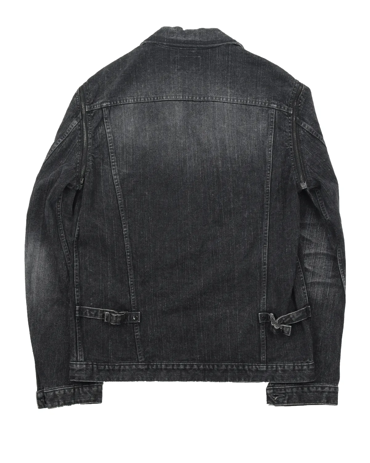 Zip Accented Trucker Jacket (2006) Noir Collection